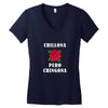 Chillona Pero Chingona Women's V-Neck T-Shirt