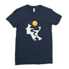 Night Think Ladies Fitted T-Shirt