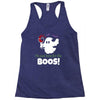 i,m just here for the boos! Racerback Tank