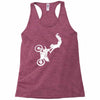 motocross motor bike motorrad cross biker freestyle mx sx baja Racerback Tank
