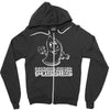 condoms are for pussies Zipper Hoodie