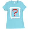 where is the love Ladies Fitted T-Shirt