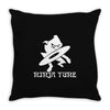 new ninja tune Throw Pillow