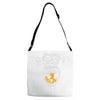 angry monkey jaune sure Adjustable Strap Totes