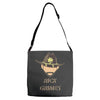 rick grimes walking dead Adjustable Strap Totes