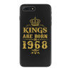 kings are born in 1968 iPhone 7 Plus Case