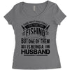 There Aren't  Many Things I Love More Than Fishing Women's Triblend Scoop T-shirt