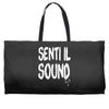 senti il sound marco mengoni Weekender Totes