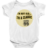 im a classic 60th birthday gifts Baby Onesie