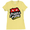 pizza time (2) Ladies Fitted T-Shirt