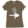 coyote wile coyote beep beep cartoon&amp;fumetti Ladies Fitted T-Shirt