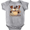 hot chocolate time! Baby Onesie