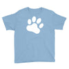 paw sticker vinyl decal Youth Tee