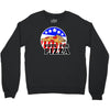 vote for pizza Crewneck Sweatshirt