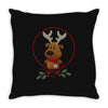 cute deer Throw Pillow