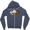 lucky day (2) Zipper Hoodie