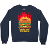 burger fever Crewneck Sweatshirt