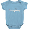banksy style ak47 art   funny Baby Bodysuit