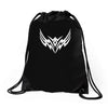 tribal flugel beidseitig bedruckt Drawstring Bags