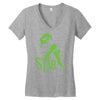 351 stab Women's V-Neck T-Shirt