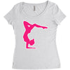 balerina Women's Triblend Scoop T-shirt