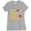 i wanna put my head in your head and smack your head Ladies Fitted T-Shirt