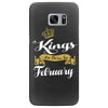 kings are born in february Samsung Galaxy S7 Edge