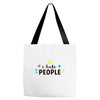 I Hate People Tote Bags
