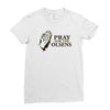 pray for the olsens Ladies Fitted T-Shirt