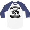 Premium Vintage  1979 3/4 Sleeve Shirt