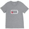 Dead Battery V-Neck Tee