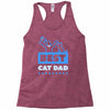 proud cat dad Racerback Tank
