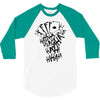 joker tattoo haha 3/4 Sleeve Shirt
