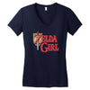zelda is the girl Women's V-Neck T-Shirt