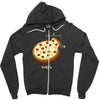 pizza Zipper Hoodie