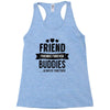 friend forever buddies Racerback Tank