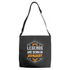 Legends are born in January Adjustable Strap Totes