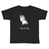 stabby the unicorn Toddler T-shirt