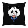 panda sailor Throw Pillow