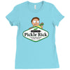 Pickle Rick, I Turned Myself into a Pickle Ladies Fitted T-Shirt