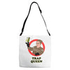 trap queen Adjustable Strap Totes
