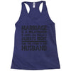 marriage is a relationship in (2) Racerback Tank