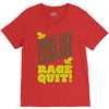 rage quit V-Neck Tee