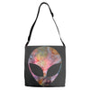 Psychic Alien Galaxy Adjustable Strap Totes