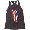 july 4th flag Racerback Tank