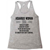 Aquarius Woman Racerback Tank