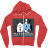 rex and whiskers attorneys Zipper Hoodie