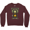 angry raccoon Crewneck Sweatshirt