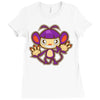 look ma, i've got four hands Ladies Fitted T-Shirt
