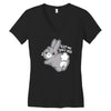 soft ass Women's V-Neck T-Shirt